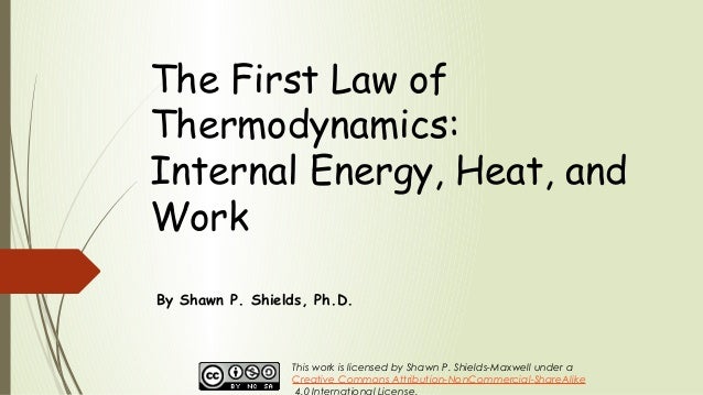 applications of first law of thermodynamics wikipedia