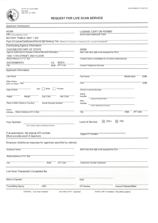 application for appointment as notary public
