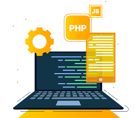 how to develop web application in php