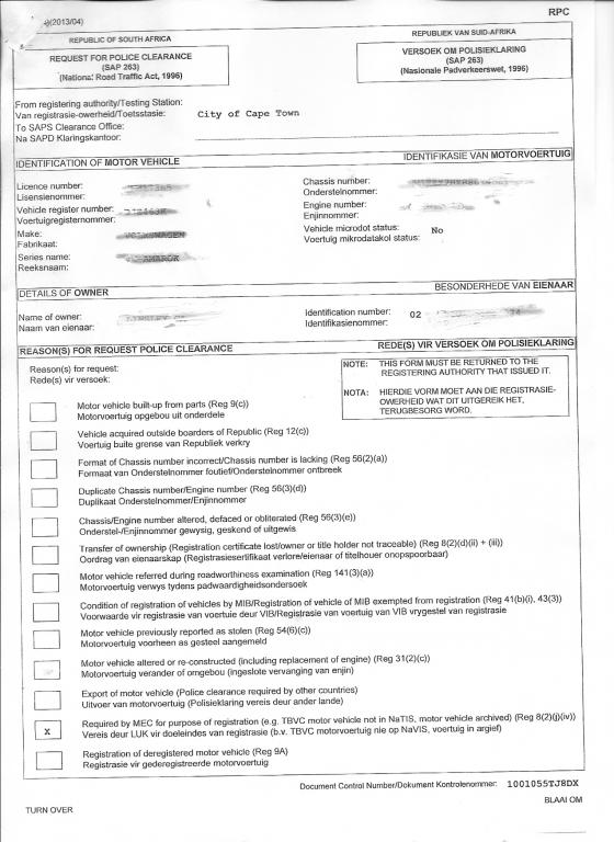 qatar police clearance application form