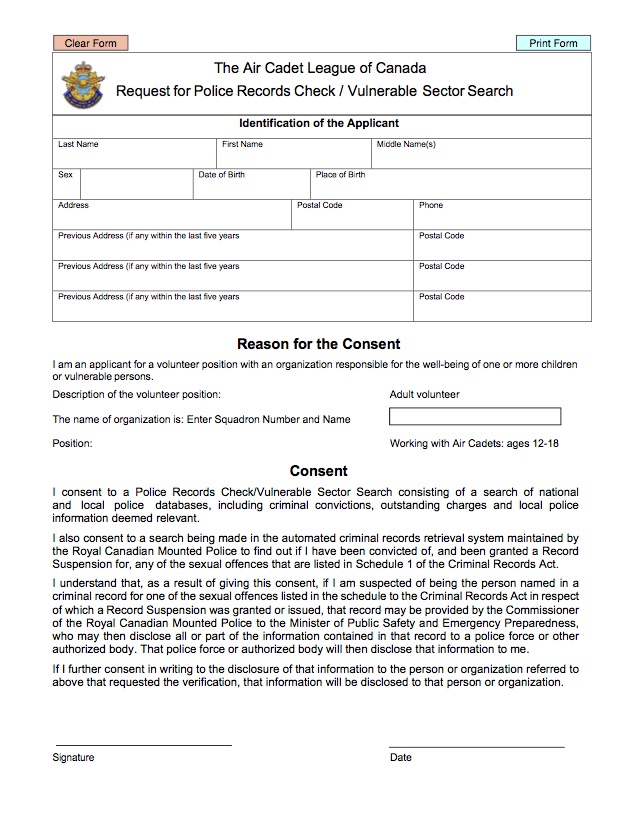 wa police cadet application form