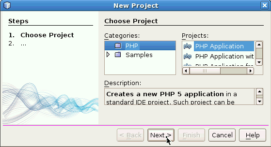 how to develop web application in php
