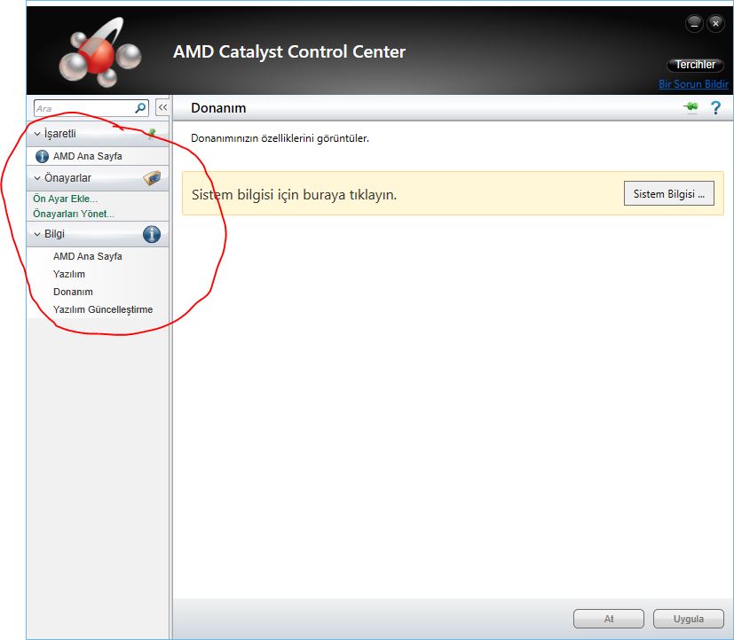 amd catalyst control center 3d application settings