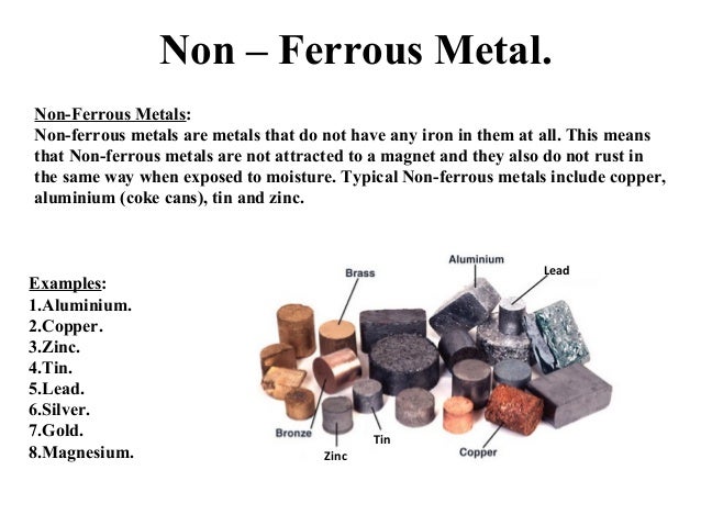 application of non ferrous metals