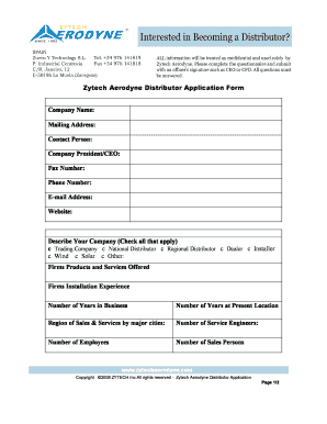 fill in job application form