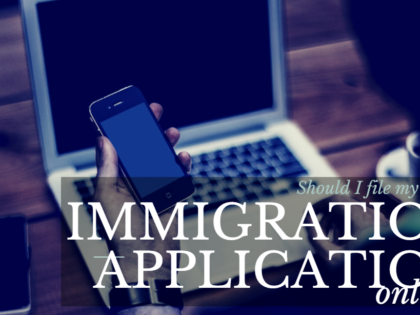 check immigration application status online