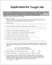 target job application form australia